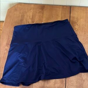 Lands’ End Navy Blue Swim Skirt Size 20W